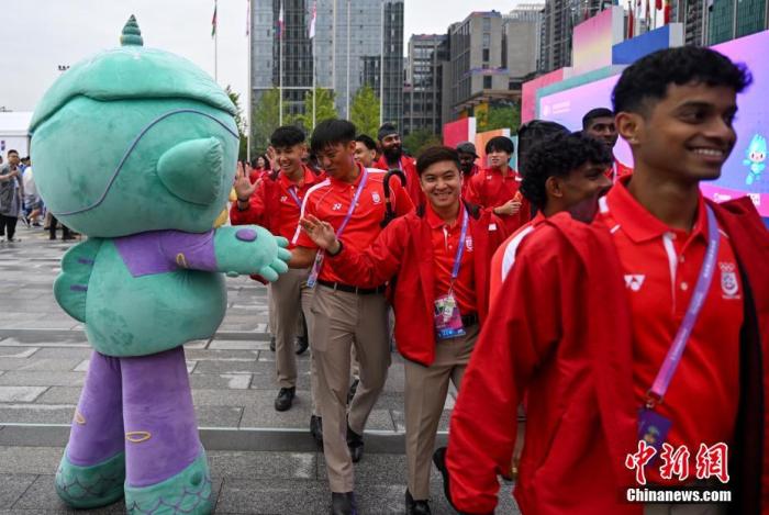 杭州亚运会开幕式创新呈现“潮涌”主火炬 数字